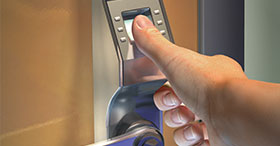 homes with automatic door locks